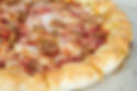 Mozzarella crust pizza