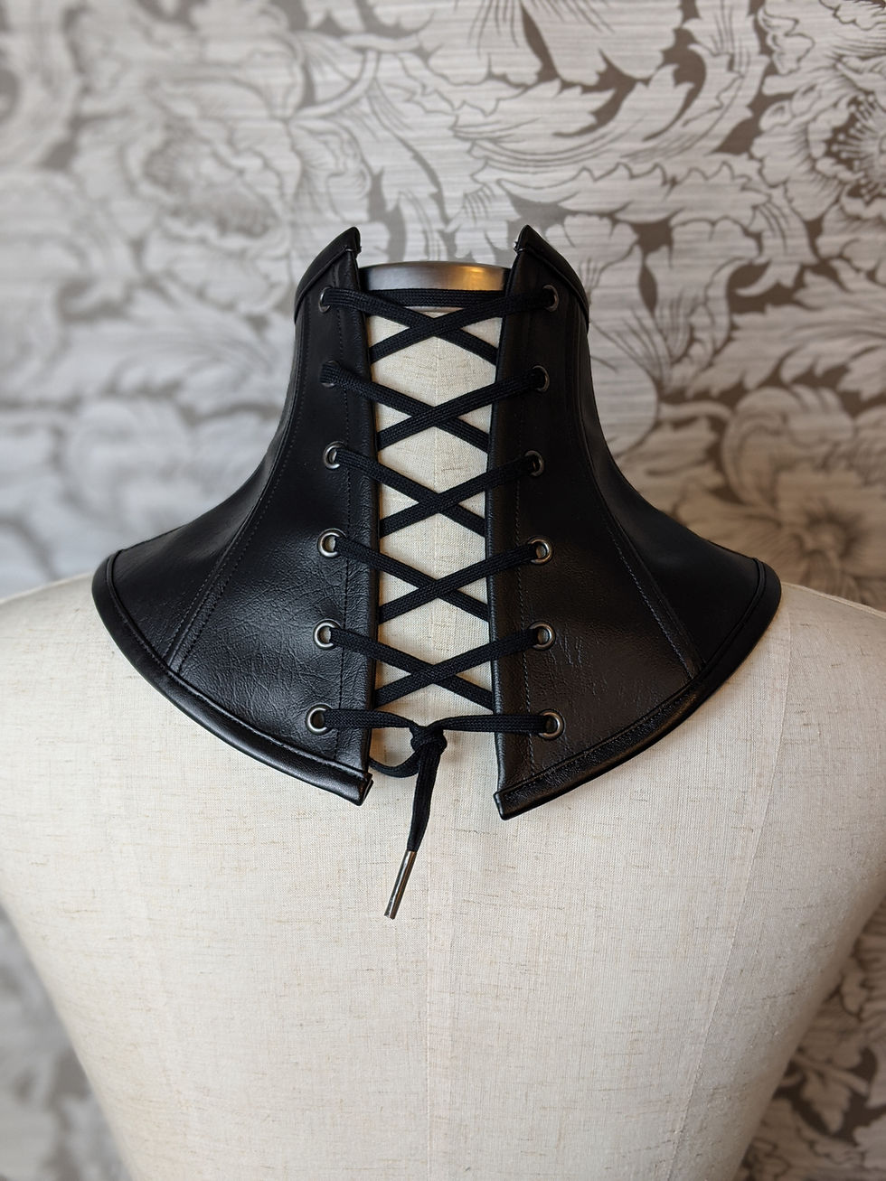 Thumbnail: Faux Leather Posture Collar