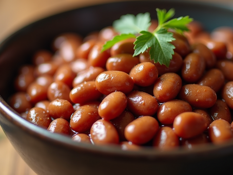 Kidney beans prepared for a recipe