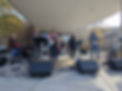 Our Fellowship Band performs live at the Shepherd of the Lake main entrance. 