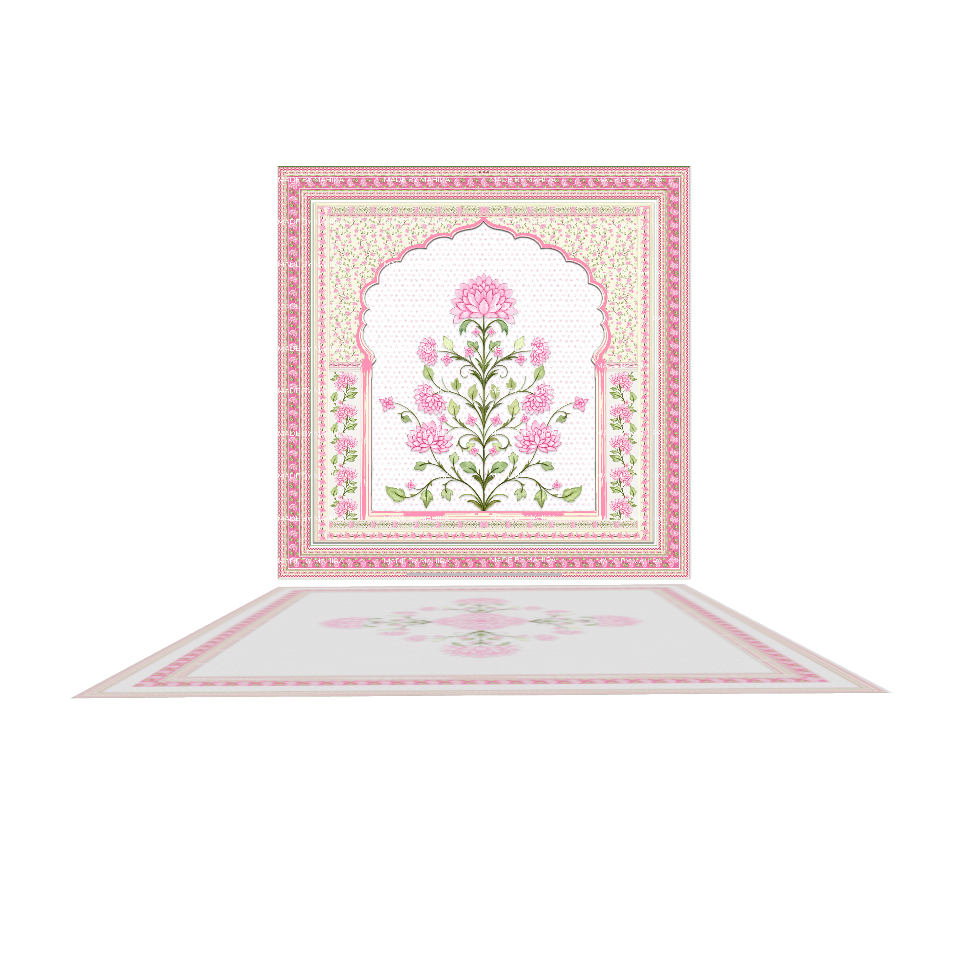 Gulaab Bagh - Backdrop Kit