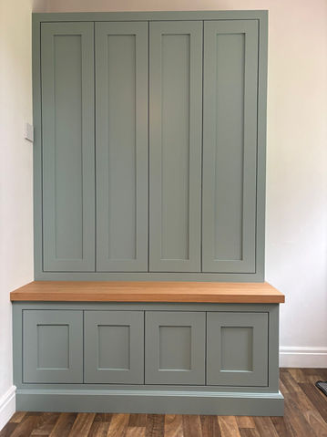 Functional Hallway Storage