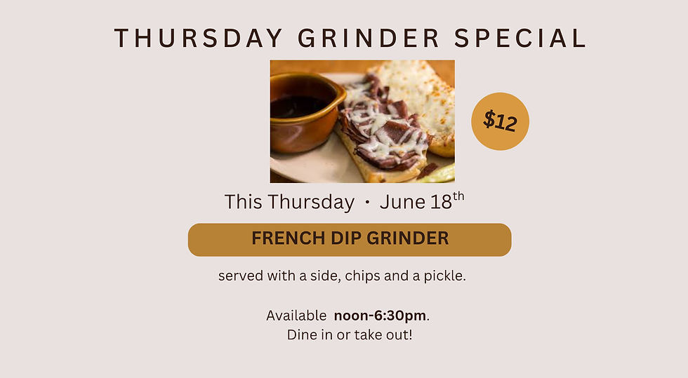 Thursday Grinder