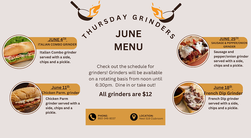 Thursday Grinders