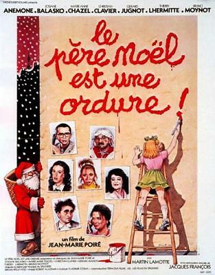 Affiche du film Le Père Noël est une ordure, de Jean-Marie Poiré
