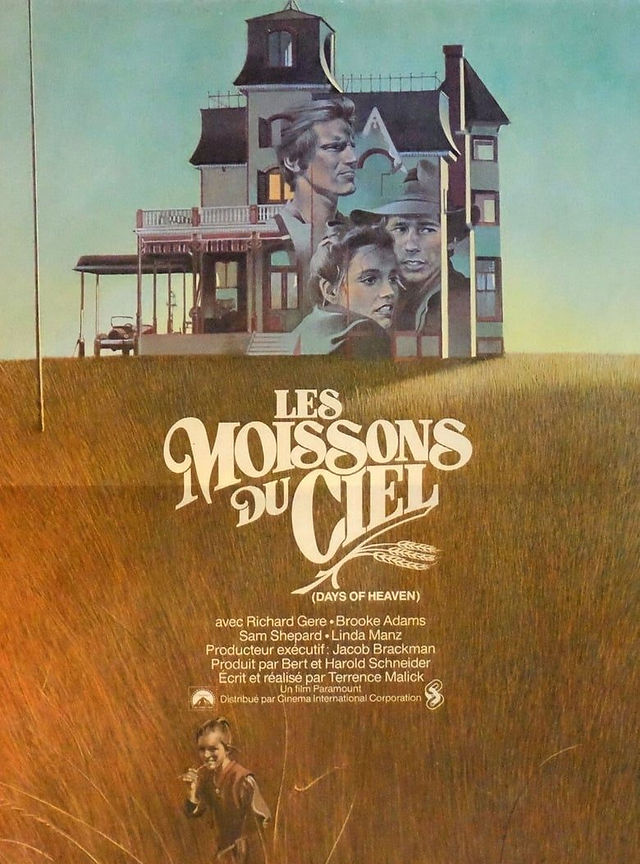 Affiche du film Les Moissons du ciel, Terrence Malick