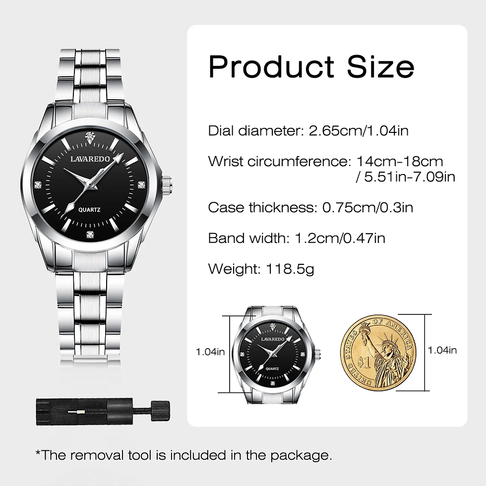 Thumbnail: Quartz Women’s Watch with Crystal Accents