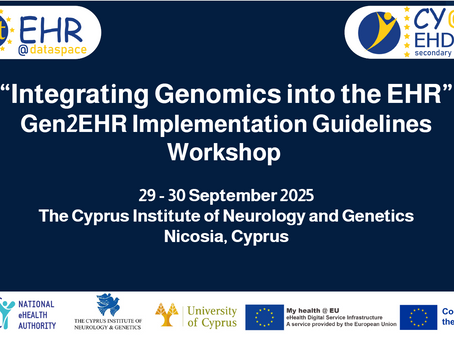 “Integrating Genomics into the EHR – Gen2EHR Implementation Guidelines Workshop” 