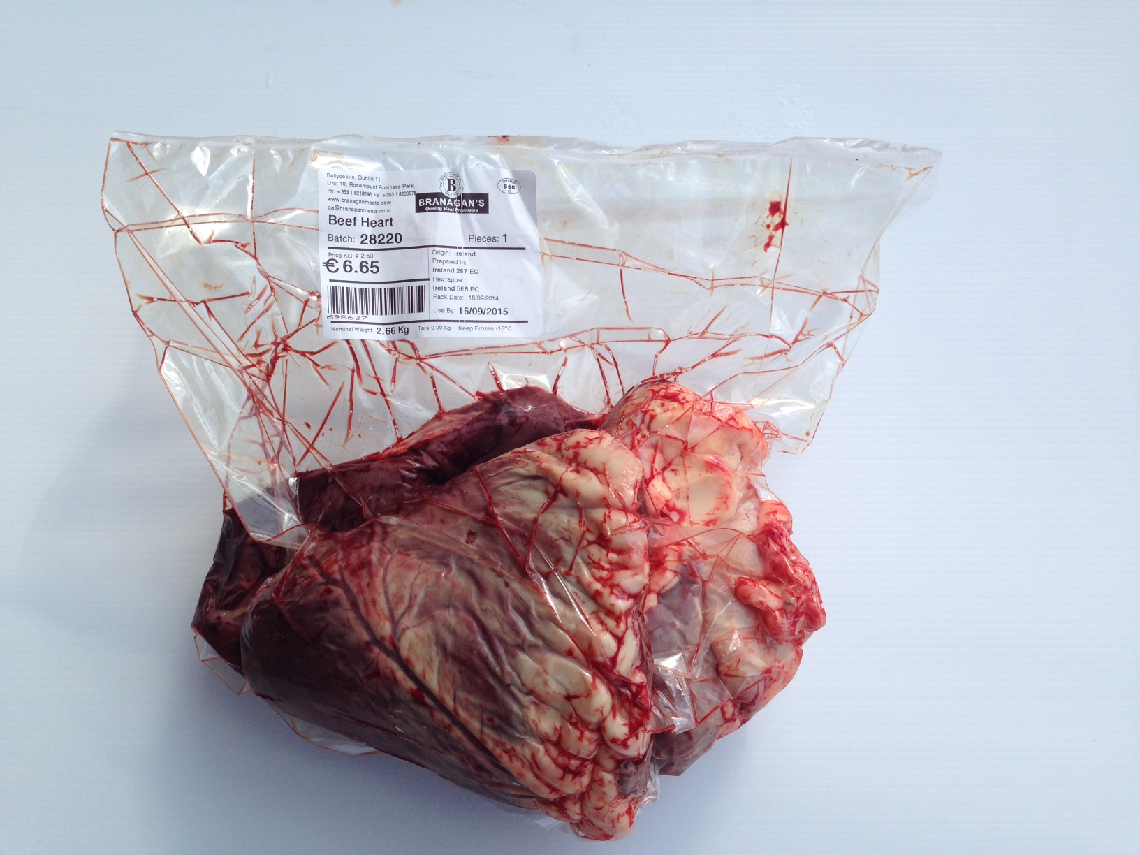 Beef heart