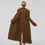 Thumbnail: Kharkiv Light Brown Wool, Alpaca & Mohair Coat by WeHeat