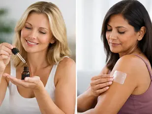 Body identical HRT vs patches