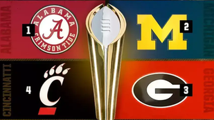 College Football Playoff top four set; JV's Top 25 NCAAF rankings entering bowl season