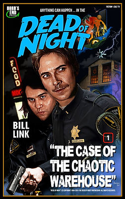 Dead of Night Book Cover - The Case of the Chaotic Warehouse