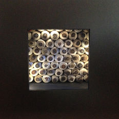 Lit From Within 4 box assemblage sculpture by Timothy Beckstrom