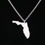 Thumbnail: Florida State Necklace Solid Silver 925