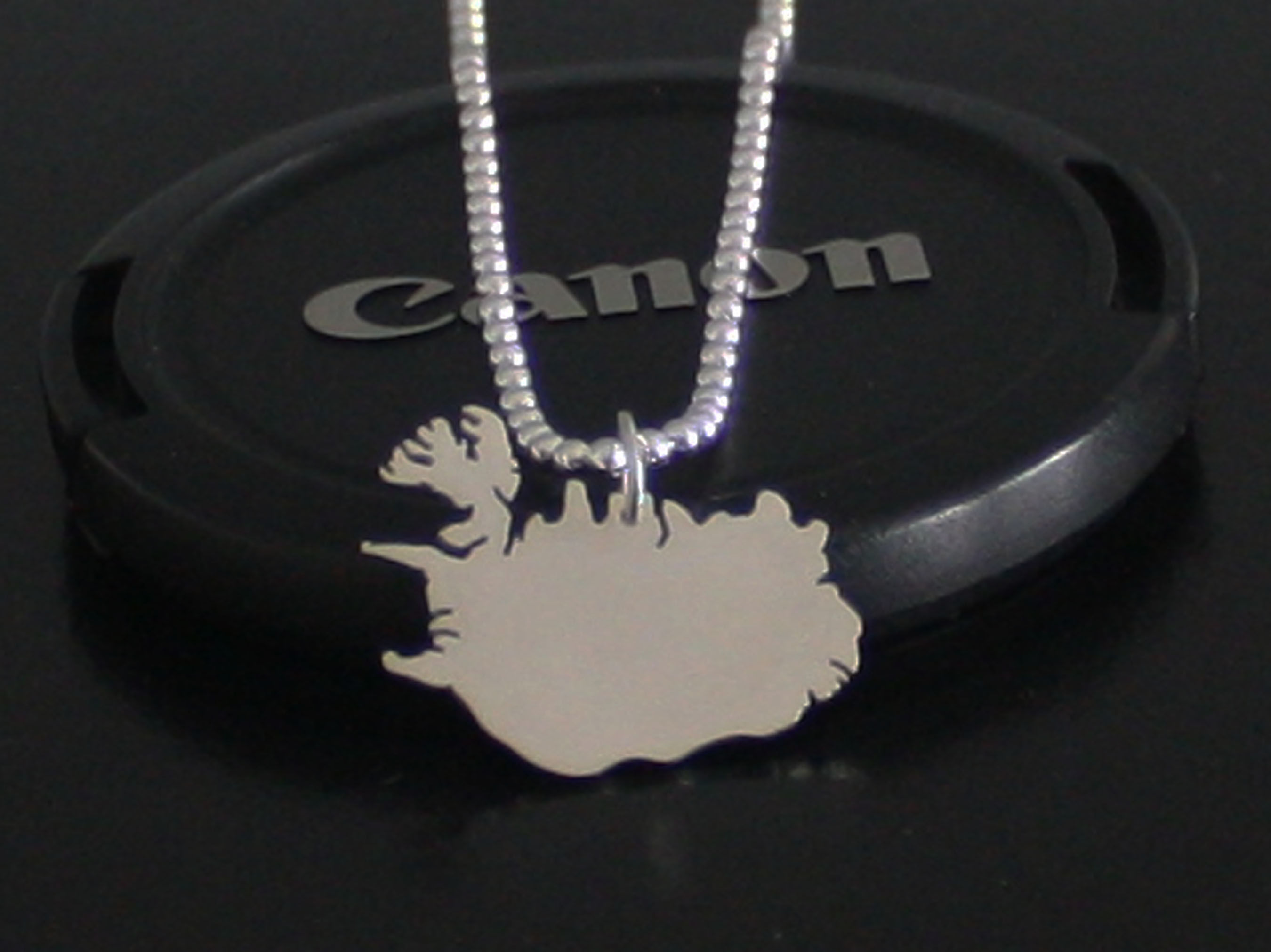 Iceland Necklace Solid Silver 925