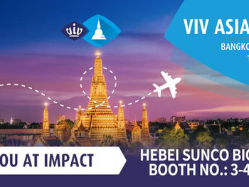 HEBEI SUNCO Invites You to VIV ASIA 2025 (Veterinary API)