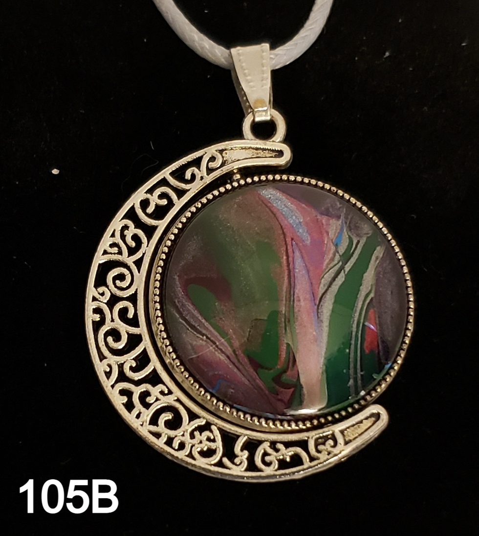 Thumbnail: Double Sided Moon Necklace