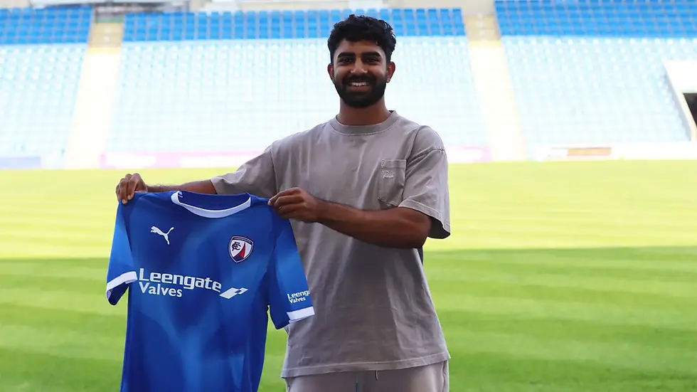Dilan Markanday joined Chesterfield on a free transfer from Blackburn Rovers