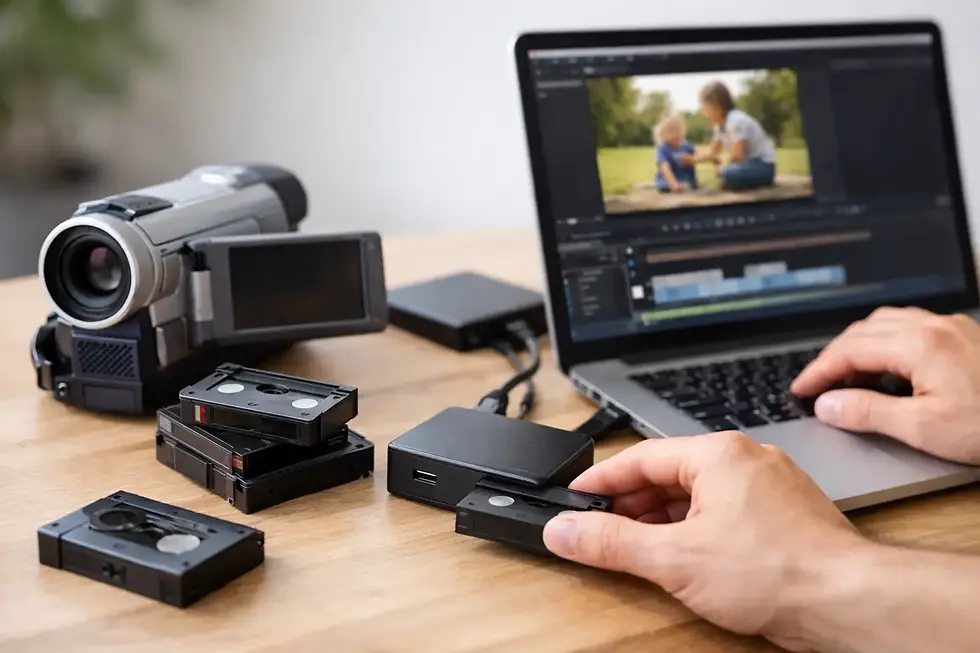 How to Digitize Mini DV Home Movies Safely