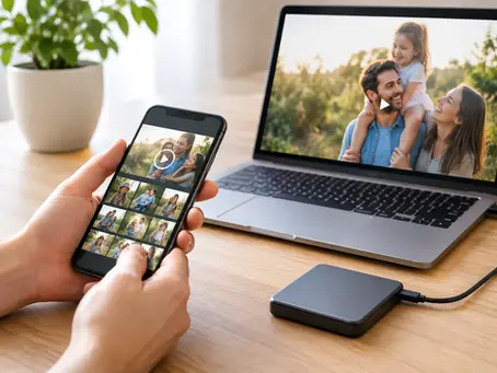 Smartphone Video Transfer Service for Family Memories