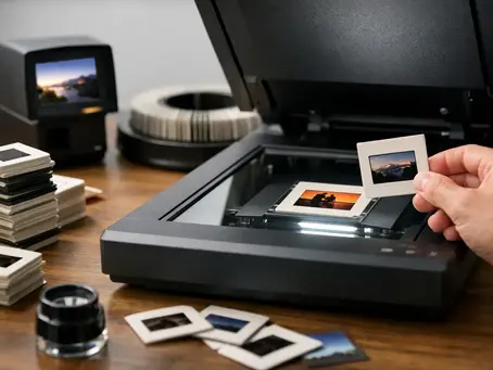 How to Scan Old Slides Without Losing Detail