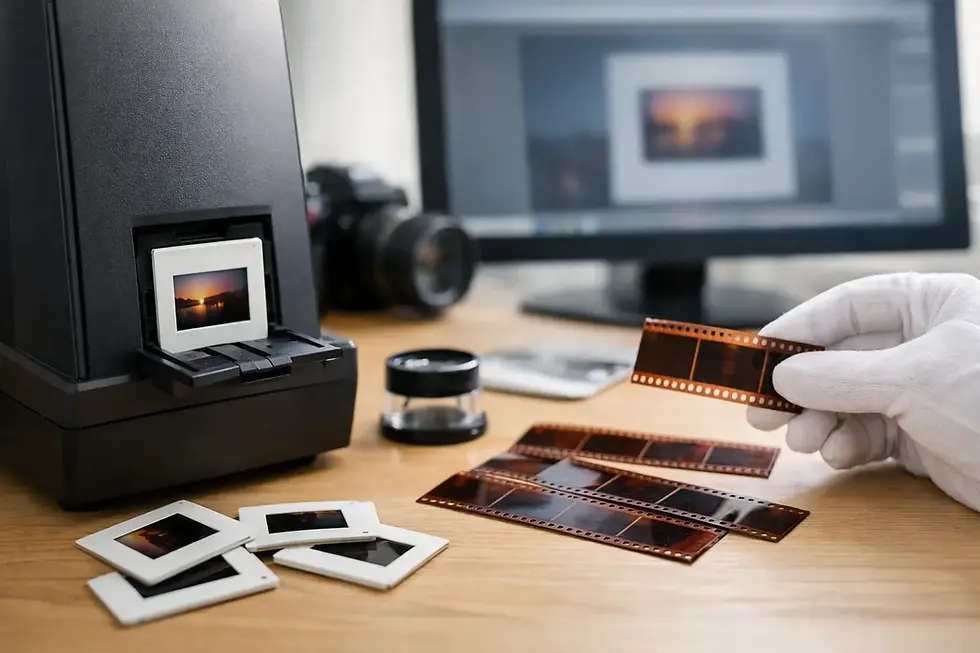 Slide and Negative Scanning: What to Expect