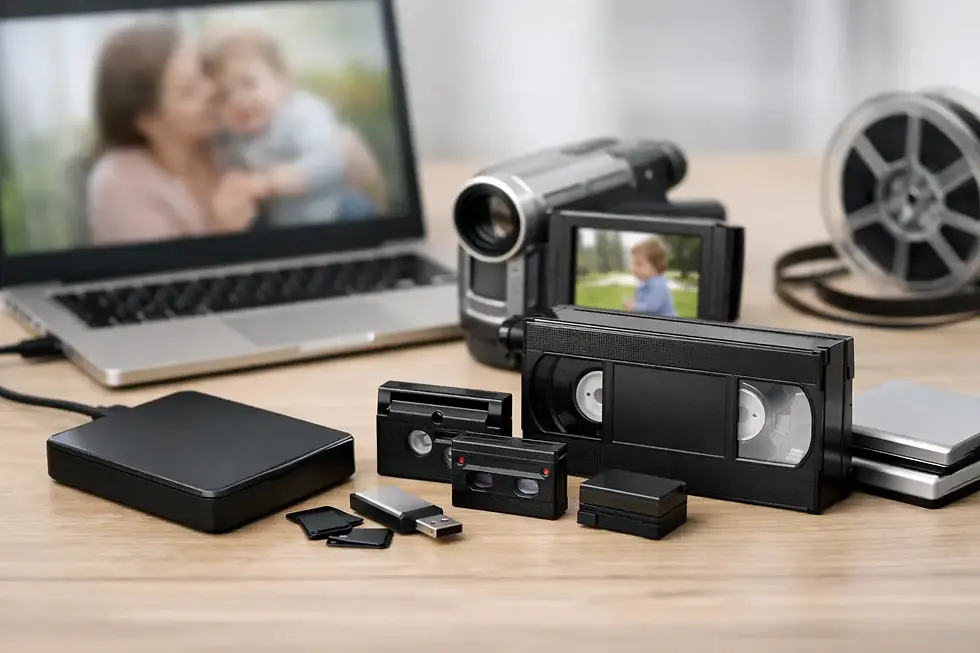 Best Formats for Archiving Family Videos