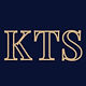Kay Tee Spaaces logo in navy blue and gold, featuring the initials KTS in elegant serif typography — representing a boutique luxury real estate consultancy in Chennai.