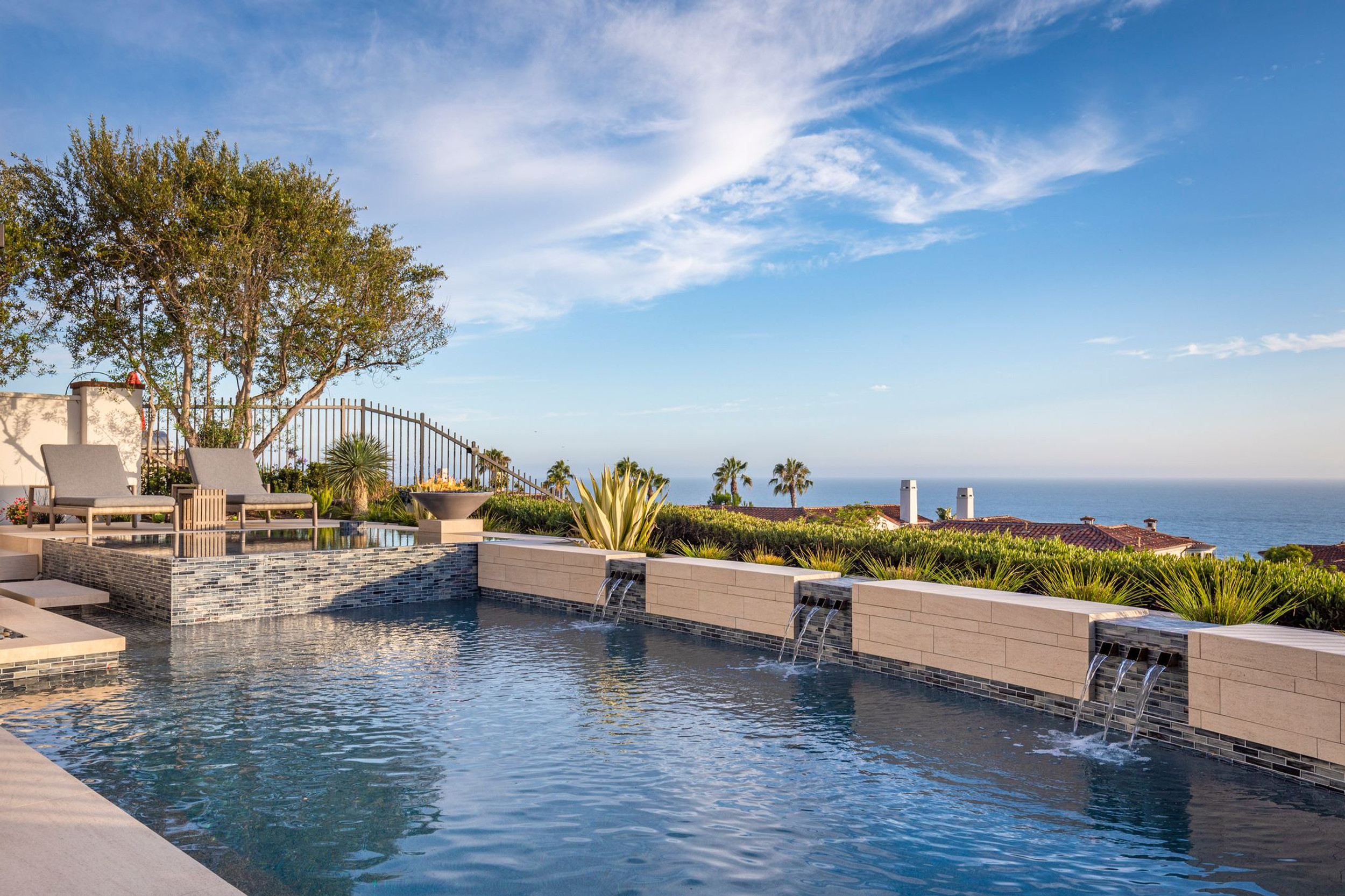 NEWPORT COAST CRYSTAL COVE Luxury Landscape Mirage Landscape
