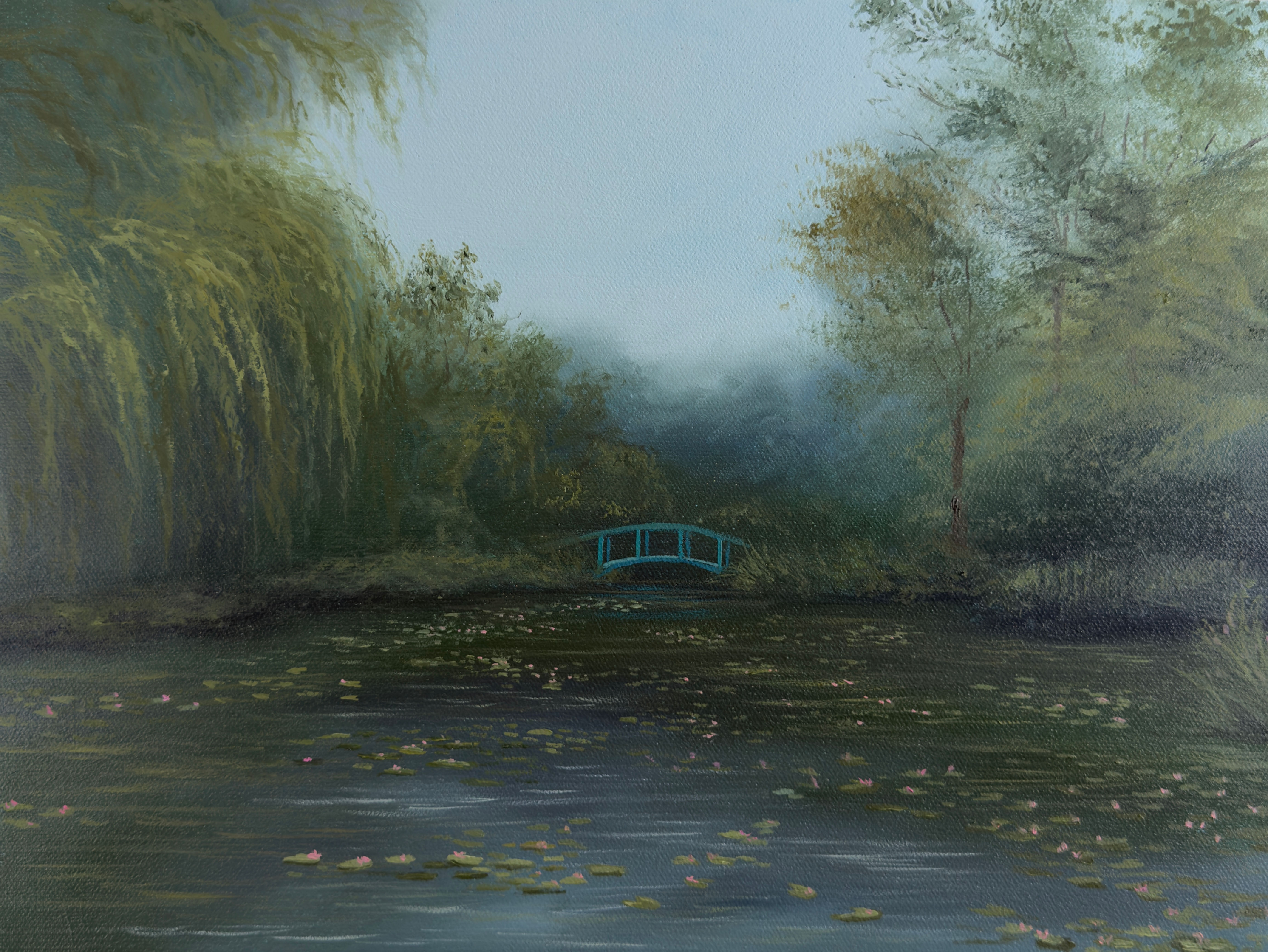 'Wandering Among The Willows'- 40x30cm Oil Painting