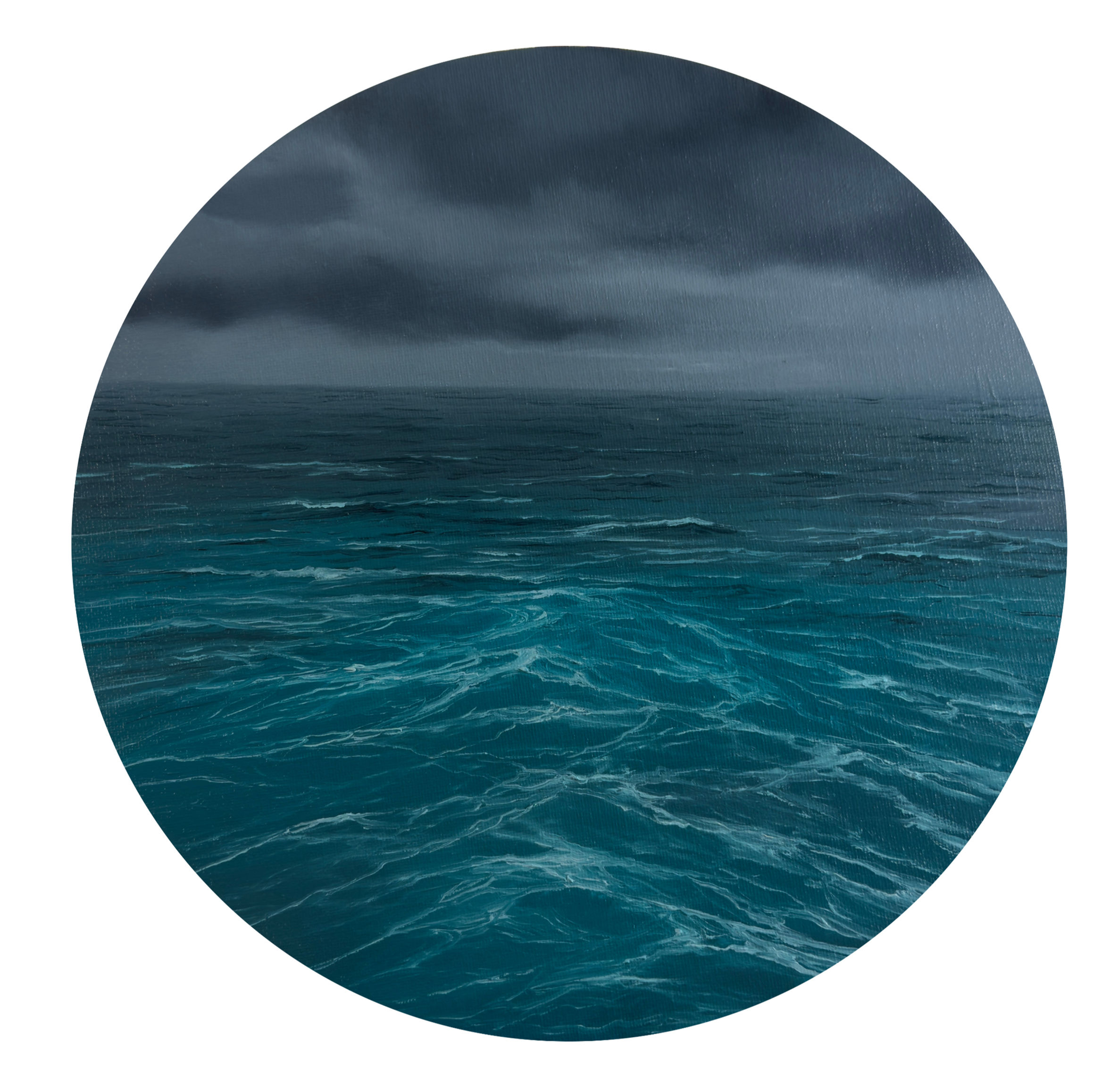 'Oceans Couldn't Tear Us Apart'- 30x30cm Oil Painting