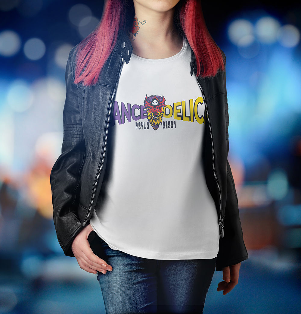 Trancedelica Concert Tee in White