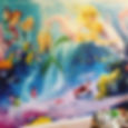 Little mermaid mural #essexpainter #painteranddecorator #mural #wallpaper #wallart #trusta