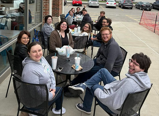 Prayer group at Delta Church in Sunbury OH, evangelical Bible-based church