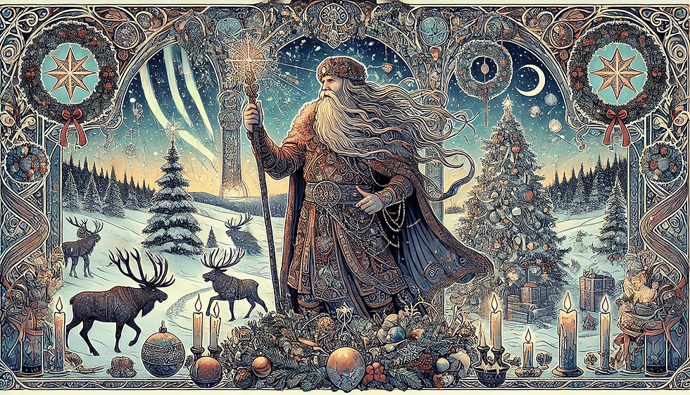 When Santa Was a Shaman…the Origin Story of Our Christmas Today