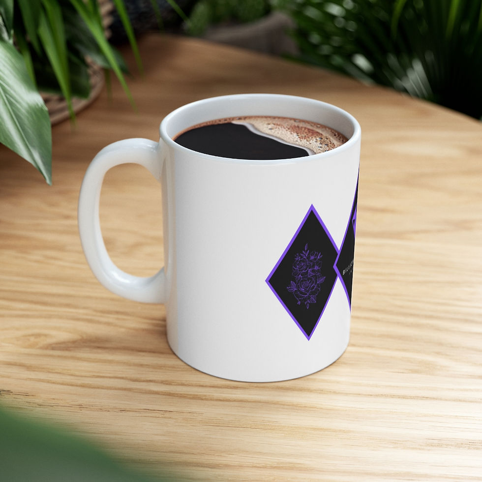 Thumbnail: Billionaire's Game Floral Design Ceramic Mug 11oz