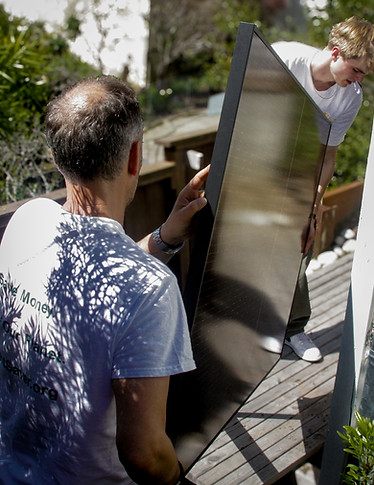 Installing plug in solar