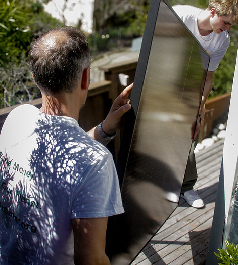 Installing plug in solar