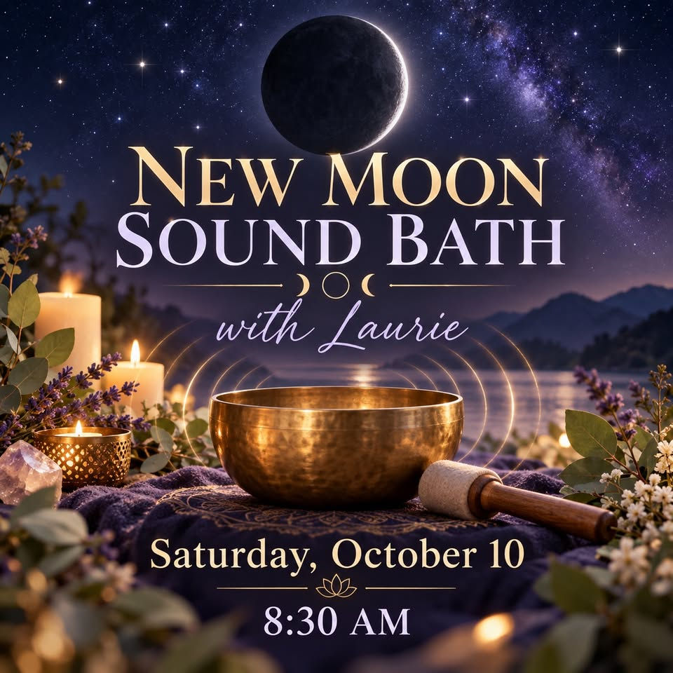 New Moon Sound bath w Laurie