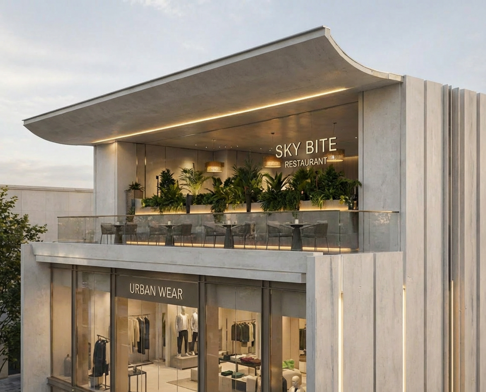 Retail Store + Restaurant | Bhilwara