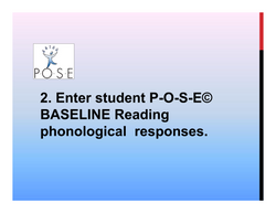P-O-S-E literacy ELL phonology 4