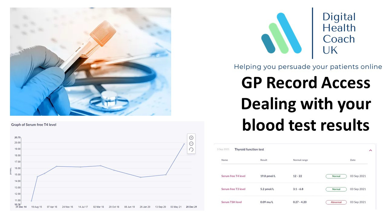 GP Record Access - Test Results | DigitalHealthCoachUK