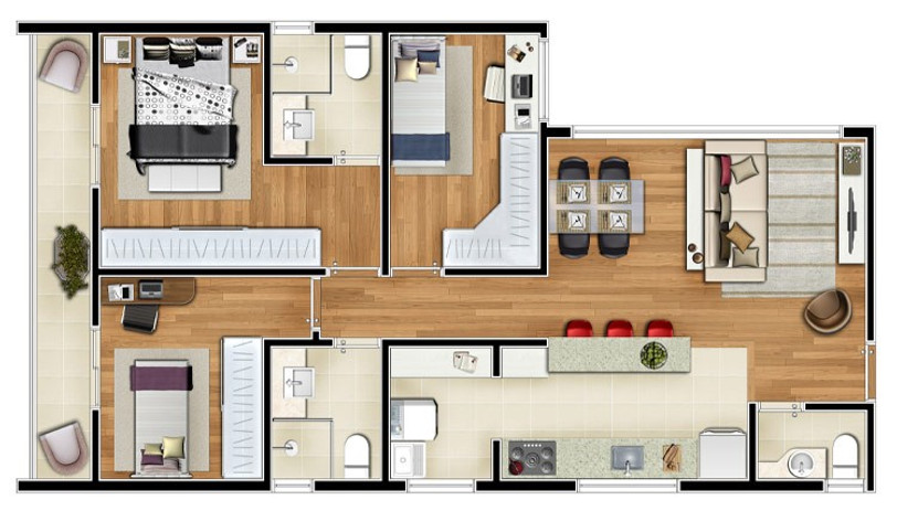 planta wide campestre