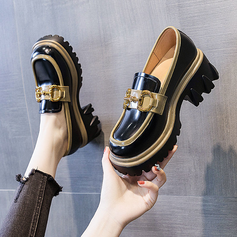 New Fashion PU Leather High Pumps