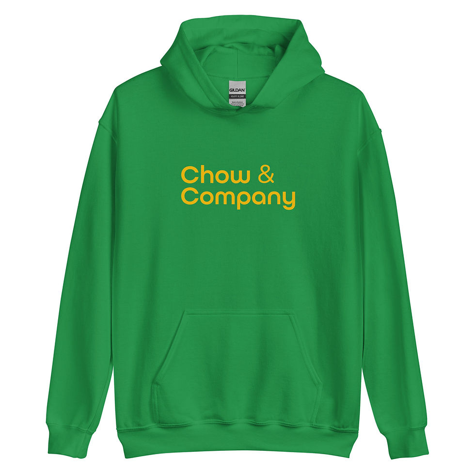 Thumbnail: Chow & Company Hoodie (Yellow Logo Print)
