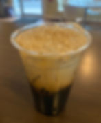 Thai Iced Tea with white boba