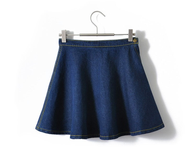 Thumbnail: Denim Circle Skirt
