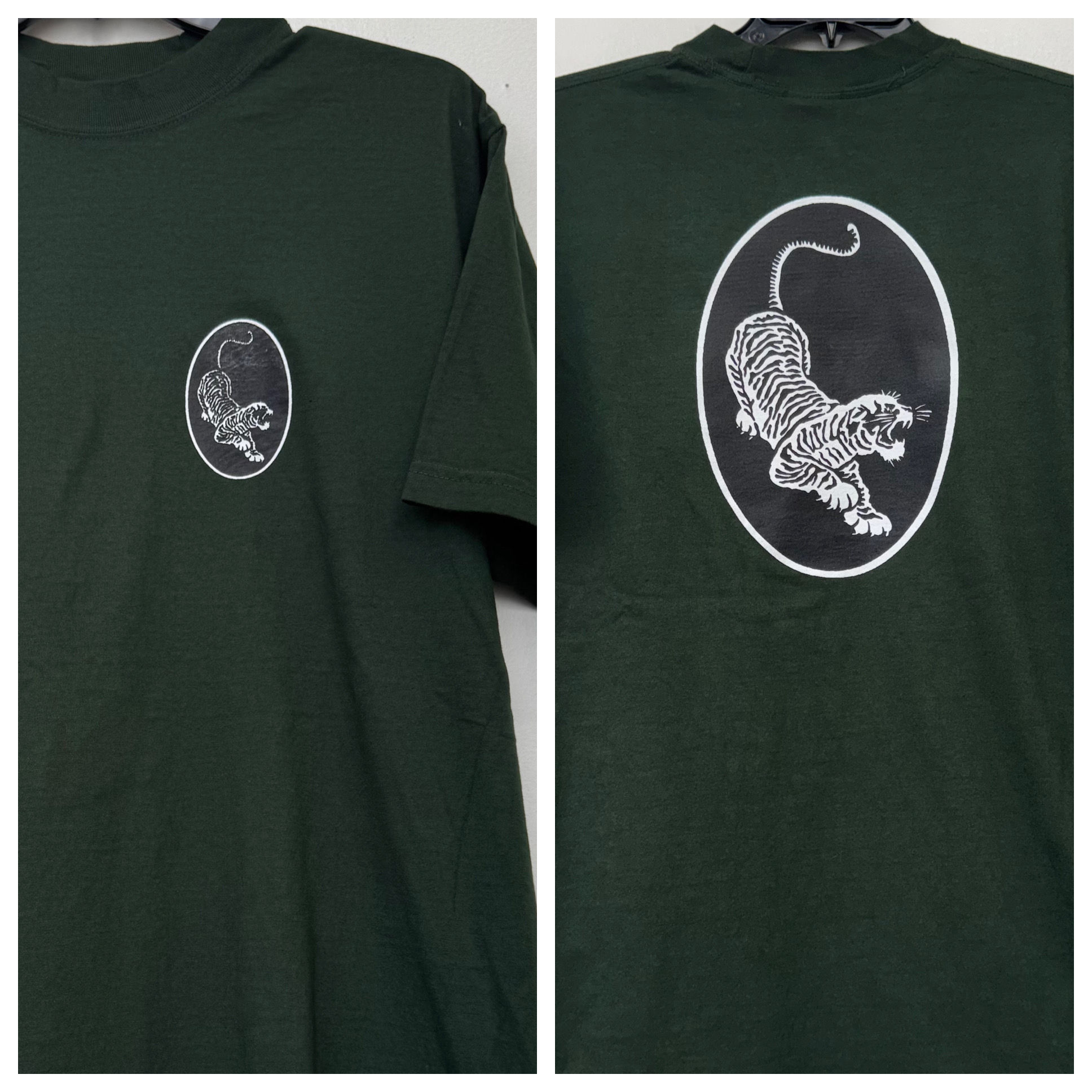 LG TIGER on MOSS SHAKA WEAR Tee