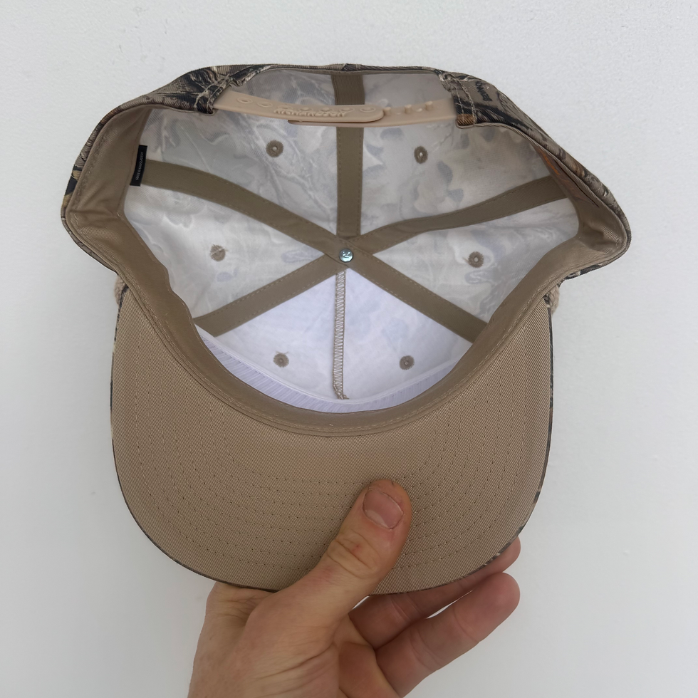 Thumbnail: Jer Hand on Adjustable Richardson "Real Tree Khaki" Umpqua hat 